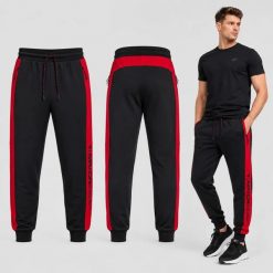 SPODNIE MĘSKIE DRESOWE 4F JOGGERY SPORTOWE XL M1442 SS26. Czarne joggery i bojówki 4F, m, bez wzorów, z bawełny, sportowe. Za 159.99 zł.