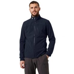 Kurtka Helly Hansen crew softshell 2.0. Niebieskie kurtki Helly Hansen, s, bez wzorów, z softshellu, bez kaptura. W wyprzedaży za 571.65 zł.