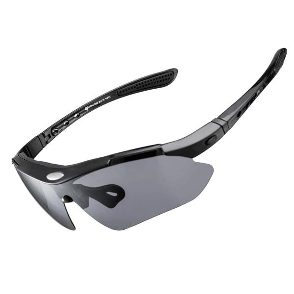 Polaryzacyjne okulary rowerowe ROCKBROS. Brązowe okulary przeciwsłoneczne ROCKBROS. Za 103.60 zł.