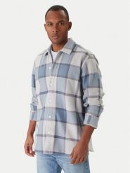 BOSS Koszula Locky 50548968 Szary Oversize. Szare koszule Boss, l, bez wzorów, z bawełny, bez kołnierzyka, bez ramiączek. Za 799.99 zł.