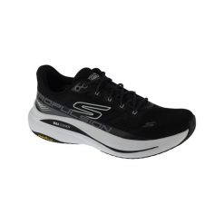 Buty do biegania męskie, Max Cushioning Propulsion. Czarne buty do biegania Skechers, bez wzorów, bez zapięcia, do biegania, skechers sport. Za 499.99 zł.