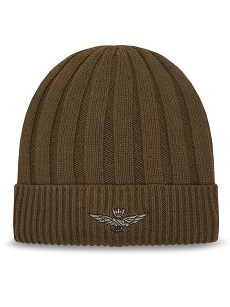 Aeronautica Militare Czapka 252CU0063UL00485 Zielony. Zielone czapki zimowe Aeronautica Militare, bez wzorów, z bawełny. Za 169.99 zł.