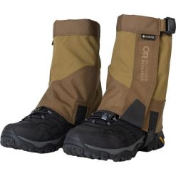 Stuptuty Outdoor Research Crocodile Mid-Height Gaiters. Brązowe buty trekkingowe OUTDOOR RESEARCH, bez wzorów, bez zapięcia. Za 345.99 zł.
