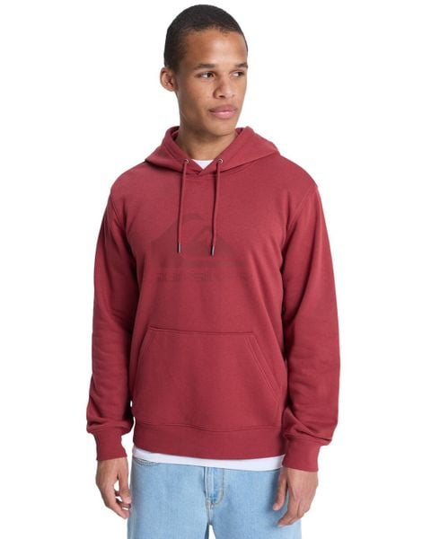 Bluza z kapturem dla Mężczyzn COMP LOGO Czerwony. Czerwone bluzy z kapturem Quiksilver, m, bez wzorów, z bawełny, z kapturem. Za 140.00 zł.