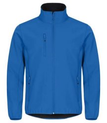 Clique Klasyczna Kurtka Softshell – 96% Poliestru z recyklingu. Niebieskie kurtki CLIQUE, m, bez wzorów, z softshellu, bez kaptura. Za 265.28 zł.