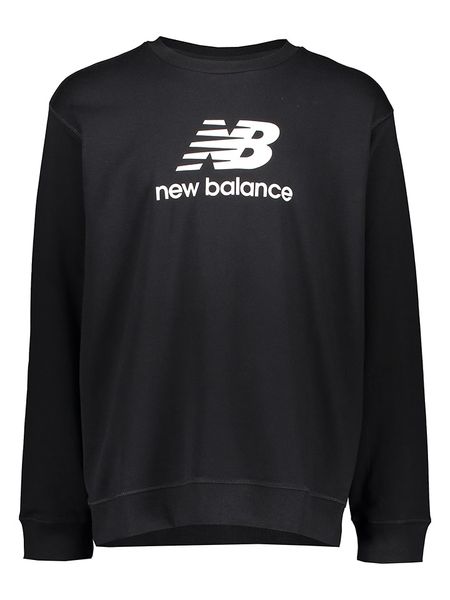New Balance Bluza "Essentials" w kolorze czarnym rozmiar: XL. Czarne bluzy New Balance, xl, bez wzorów, bez kaptura. Za 140.20 zł.