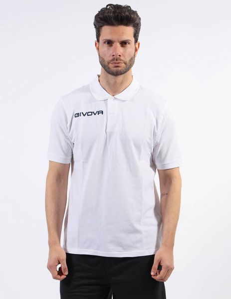 Givova Polo Cotone Piquet - klasyczne polo z bawełny. Białe sztyblety Givova, bez wzorów, z bawełny, bez obcasa, na płaskiej podeszwie, bez zapięcia. Za 152.99 zł.