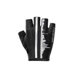 Rękawiczki rowerowe HF City HF S252. Czarne rękawiczki ROCKBROS, bez wzorów. Za 64.99 zł.