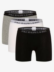 Polo Ralph Lauren Obcisłe bokserki pakowane po 3 szt. Mężczyźni Bawełna szary|czarny|biały|wielokolorowy, L. Białe bokserki Polo Ralph Lauren, l, bez wzorów, z bawełny. Za 249.95 zł.