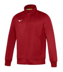 Kurtka z dresu Mizuno Team Core. Czerwone kurtki Mizuno, m, bez wzorów, z dresówki, bez kaptura. Za 172.50 zł.