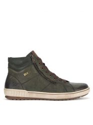 Remonte Sneakersy D0772-52 Zielony. Zielone buty sportowe casual Remonte, bez wzorów, ze skóry, bez zapięcia. Za 351.00 zł.
