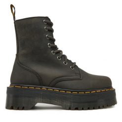 Glany Dr. Martens. Szare trapery Dr. Martens, bez zapięcia. Za 659.99 zł.