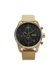 Boss Zegarek Skymaster 1513838 Złoty. Żółte, analogowe zegarki Boss, złote. Za 2,049.00 zł.