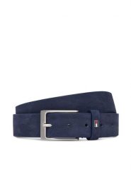 Tommy Hilfiger Pasek Layton 3.5 Nubuck AM0AM15047 Granatowy. Niebieskie paski Tommy Hilfiger, bez wzorów, z nubiku. Za 249.99 zł.