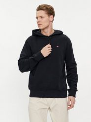 Napapijri Bluza Balis NP0A4H8A Czarny Regular Fit. Czarne bluzy Napapijri, l, bez wzorów, z bawełny, bez kaptura. Za 249.99 zł.