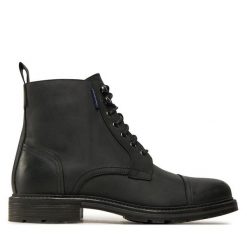 Trzewiki Jack&Jones. Szare botki sznurowane Jack&Jones, bez wzorów, bez obcasa, bez zapięcia. Za 449.99 zł.