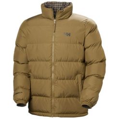 Kurtka puchowa Helly Hansen YU 23. Brązowe kurtki Helly Hansen, m, bez wzorów, z puchu, bez kaptura. Za 710.20 zł.