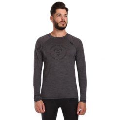 Koszula termoaktywna męska KILPI MAVORA TOP-M. Szare bielizna termoaktywna Kilpi, m, bez wzorów, z wełny, bez ramiączek, trekkingowe. Za 370.41 zł.