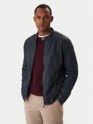 Milestone Kurtka skórzana Nevio 612203 60780 Granatowy Regular Fit. Niebieskie kurtki Milestone, m, bez wzorów, ze skóry, bez kaptura. Za 1,749.00 zł.