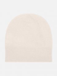 Perfect Cashmere Kaszmirowa czapka beanie "Faith" w kolorze kremowym rozmiar: onesize. Brązowe czapki zimowe Perfect Cashmere, bez wzorów, z kaszmiru. Za 121.99 zł.