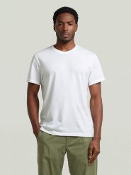 G-Star Koszulka w kolorze białym rozmiar: L. Białe bezrękawniki G-Star, l, bez wzorów, z bawełny, bez kołnierzyka, bez ramiączek. Za 106.38 zł.