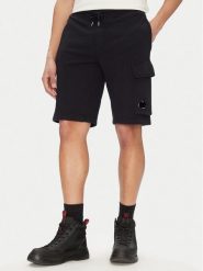 C.P. Company Szorty sportowe 18CMSB101A110044G Granatowy Regular Fit. Niebieskie krótkie spodenki sportowe C.P. Company, m, bez wzorów, z bawełny. Za 799.99 zł.