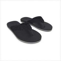 Japonki męskie Decathlon 550. Japonki Decathlon, bez wzorów, z materiału. Za 79.99 zł.