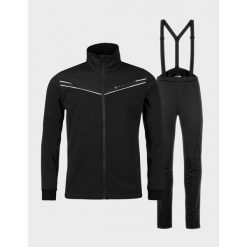 Komplet do narciarstwa biegowego męski Halti Vire XCT. Czarne spodnie narciarskie i snowboardowe Halti, m, bez wzorów, narciarskie. Za 894.99 zł.