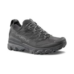 Buty trekkingowe La Sportiva Ultra Raptor 3 GTX. Czarne buty turystyczne La Sportiva, bez wzorów, z gore-texu, bez zapięcia, trekkingowe, gore-tex. Za 708.50 zł.