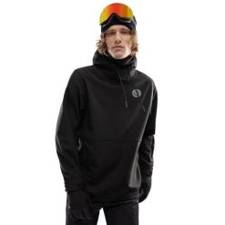 Kurtka snowboardowa męska W1 Skywalk. Czarne kurtki narciarskie i snowboardowe SIROKO, m, bez wzorów, z softshellu, narciarskie. W wyprzedaży za 294.00 zł.