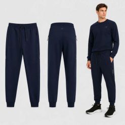 SPODNIE MĘSKIE SPORTOWE 4F JOGGERY DRESOWE NIEBIESKIE. Niebieskie joggery i bojówki 4F, m, bez wzorów, z dresówki, sportowe. Za 159.99 zł.
