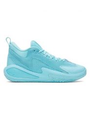 Under Armour Buty "Curry 3Z5 SDE" w kolorze błękitnym do koszykówki rozmiar: 45. Niebieskie buty treningowe Under Armour, bez wzorów, z materiału, do koszykówki. Za 247.99 zł.