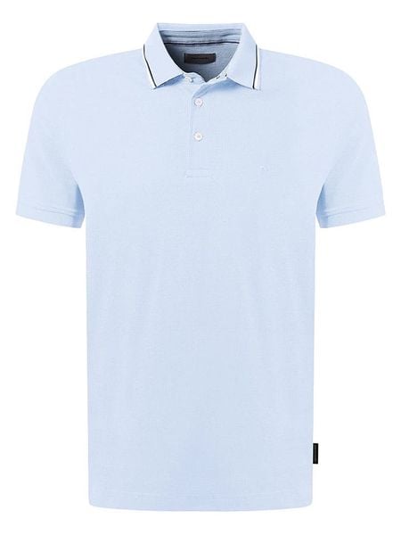 Pierre Cardin Koszulka polo w kolorze błękitnym rozmiar: XXL. Niebieskie koszulki polo Pierre Cardin, xxl, bez wzorów, z bawełny, bez kołnierzyka, bez ramiączek. Za 123.45 zł.