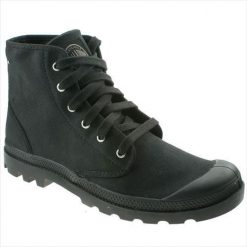 Buty do chodzenia męskie Palladium Pampa HI. Brązowe buty sportowe casual Palladium, bez wzorów, z gumy, bez zapięcia. Za 476.00 zł.