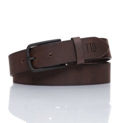 TOM TAILOR PASEK SKÓRZANY TM0206R69 690 35mm Gürtel Q.1869. Brązowe paski Tom Tailor, bez wzorów, klasyczne. Za 79.99 zł.