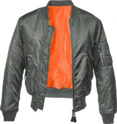Brandit Kurtka męska MA1 Grafitowa r. 3XL. Szare kurtki Brandit, m, bez wzorów, bez kaptura. Za 235.95 zł.