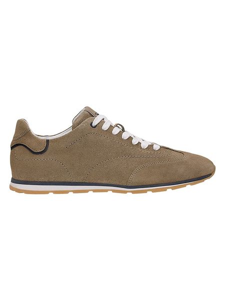 Wojas Skórzane sneakersy w kolorze szarobrązowym rozmiar: 43. Brązowe buty sportowe casual Wojas, bez wzorów, ze skóry, bez zapięcia. Za 304.95 zł.