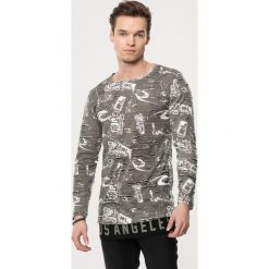 Szara Koszulka Dial. Bluzki z długim rękawem Born2be. Za 29.99 zł.