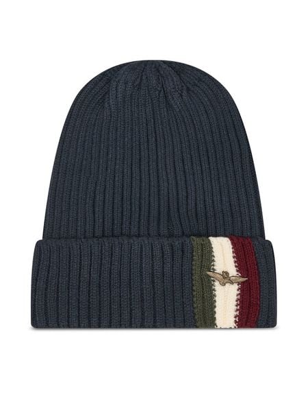 Aeronautica Militare Czapka 252CU0080UL00555 Granatowy. Niebieskie czapki zimowe Aeronautica Militare, bez wzorów, z wiskozy. Za 149.99 zł.
