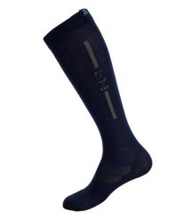 Skarpety jeździeckie ELT Merino. Czarne skarpetki sportowe ELT, bez wzorów, z dzianiny. Za 133.00 zł.