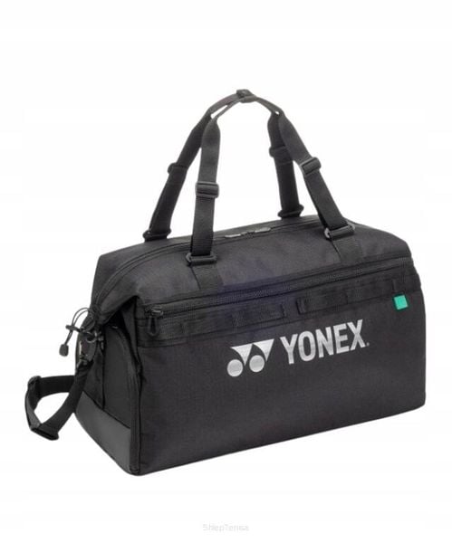 Torba tenisowa Yonex Gearlogic Boston Bag. Czarne torby na ramię YONEX, bez wzorów, z poliesteru, na ramię, bez dodatków. Za 349.00 zł.