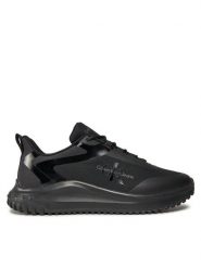 Calvin Klein Jeans Sneakersy Eva Runner Low Lace Ml Mix YM0YM00968 Czarny. Czarne buty sportowe casual Calvin Klein Jeans, bez wzorów, z jeansu, bez zapięcia. Za 379.99 zł.