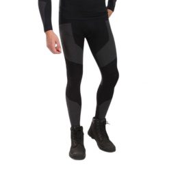 Legginsy termoaktywne męskie Kilpi NIEL-M. Czarne bielizna termoaktywna Kilpi, l, bez wzorów, z poliamidu, z podwyższonym stanem, narciarskie. Za 138.03 zł.