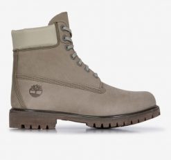 TIMBERLAND Premium 6 Inch Lace Up Waterproof Boot Trapery męskie. Szare trapery Timberland, z gumy, bez zapięcia. W wyprzedaży za 783.99 zł.