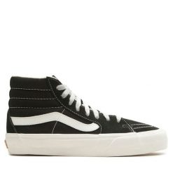Tenisówki Vans. Czarne trampki Vans, bez wzorów, bez zapięcia. Za 229.99 zł.