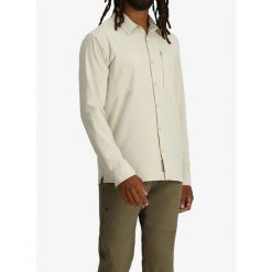 Koszula przeciw komarom męska Royal Robbins Expedition III L/S. Zielone koszule ROYAL ROBBINS, l, bez wzorów, bez kołnierzyka, bez ramiączek. Za 377.99 zł.