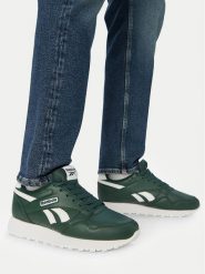 Reebok Sneakersy CEO-PRIME EVENT 100261106 Zielony ciemny. Zielone buty sportowe casual Reebok, bez wzorów, ze skóry, bez zapięcia. Za 199.99 zł.