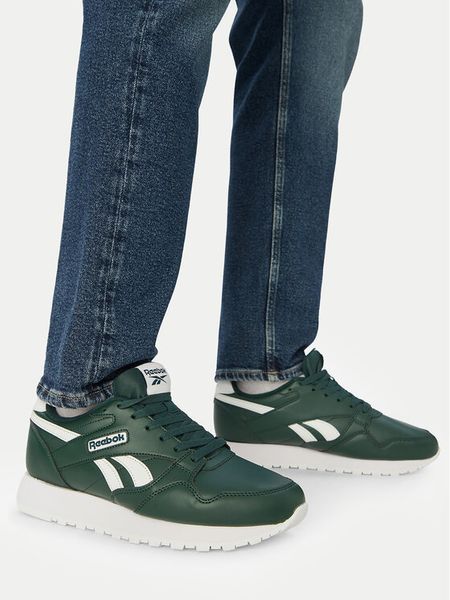 Reebok Sneakersy CEO-PRIME EVENT 100261106 Zielony ciemny. Zielone buty sportowe casual Reebok, bez wzorów, ze skóry, bez zapięcia. Za 199.99 zł.