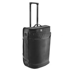 Walizka sportowa Kipsta Essential 30 litrów. Czarne walizki KIPSTA, bez wzorów, z materiału. Za 139.99 zł.
