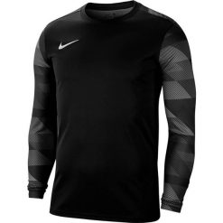 Męska Koszulka Bramkarska Park IV DriFIT Z Długim Rękawem. Czarne bluzki z długim rękawem Nike, m, bez wzorów, bez kołnierzyka, bez ramiączek. Za 237.99 zł.